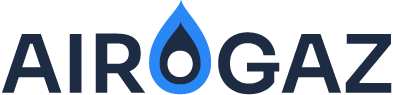 logo airogaz bleu pompe a chaleur 91