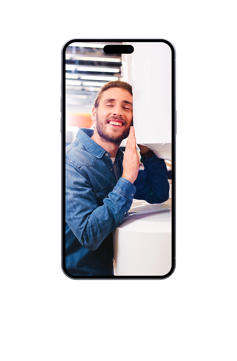 client drole boutique chauffage pompe a chaleur essonne